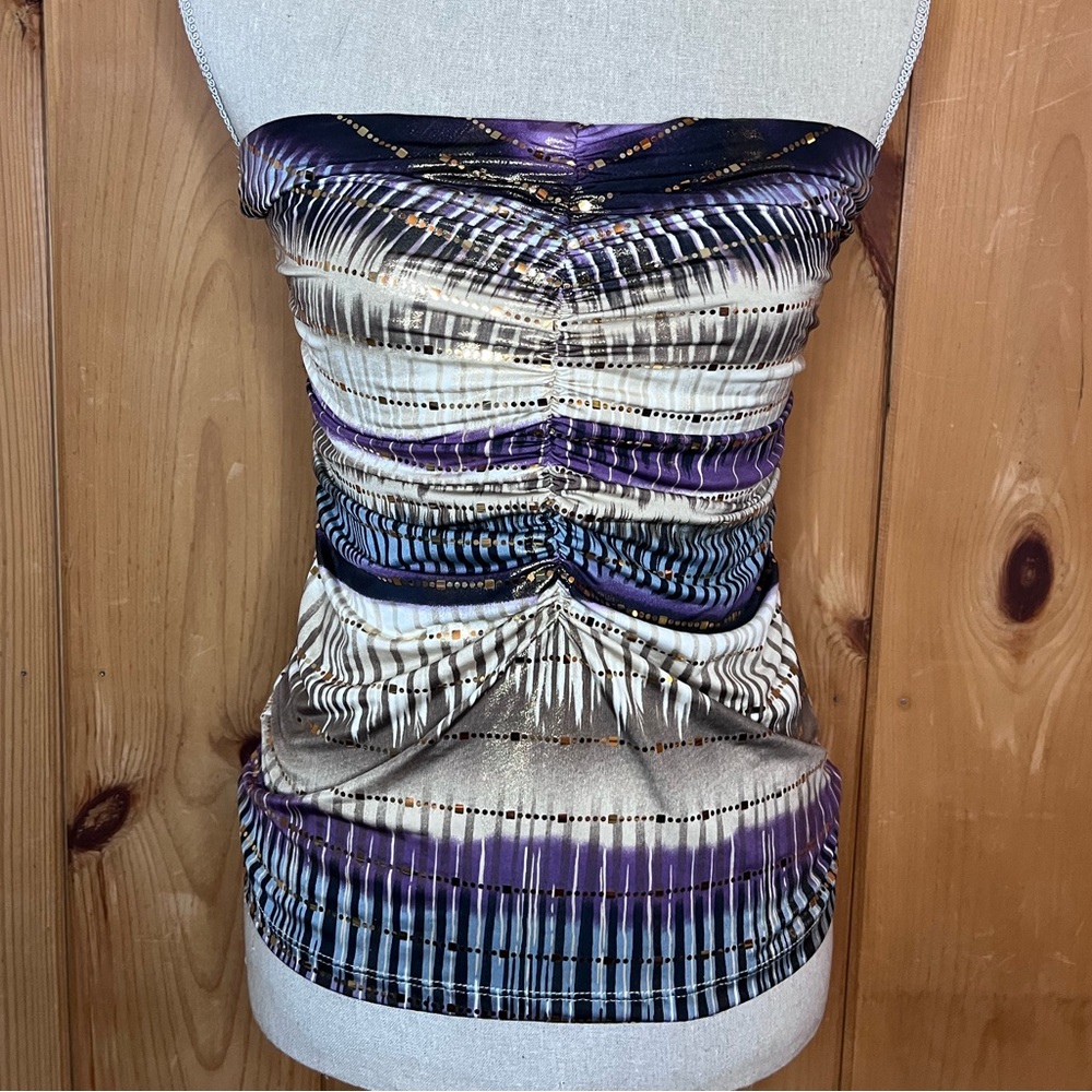 Strapless blouse shirt